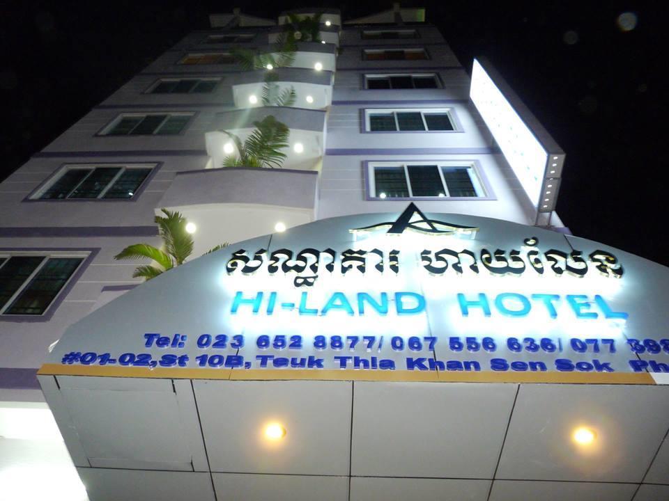 Hi Land Hotel Phnom Pen Exterior foto